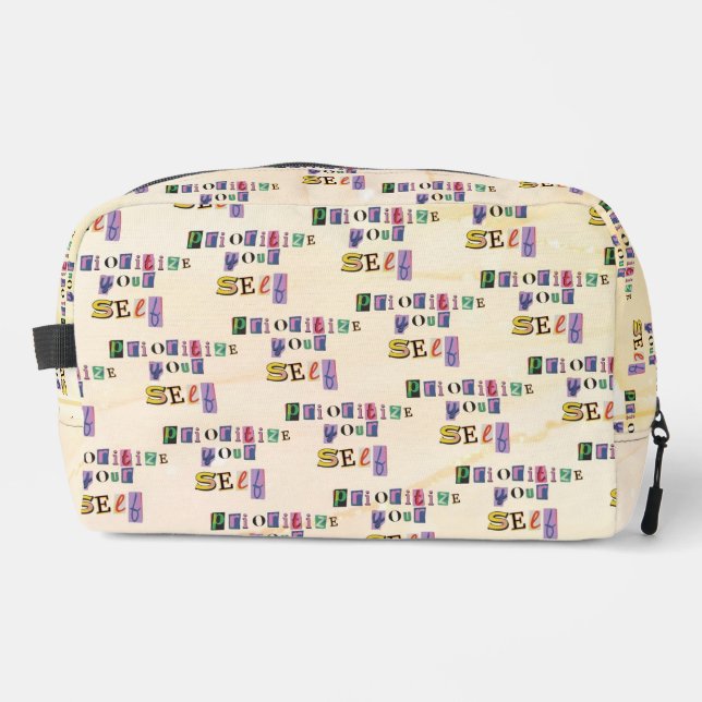 Prioritise Yourself Dopp Kit (Front)