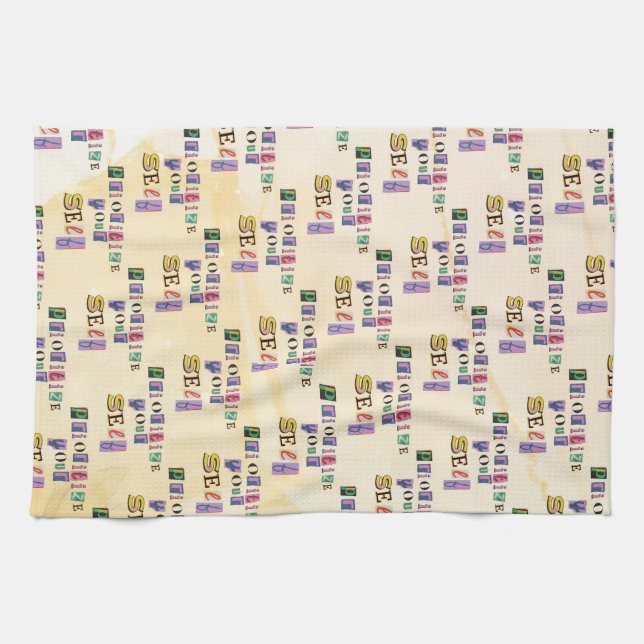 Prioritise Yourself Tea Towel (Horizontal)