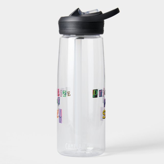Prioritise Yourself Water Bottle (Left)