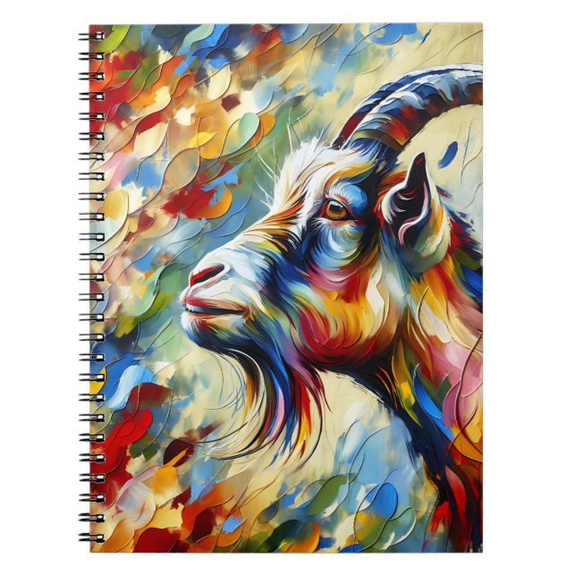 Prism Horned Goat Notebook (Front)
