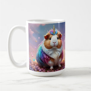 Prism Pigtail: The Radiant Unicorn Guinea Pig, Coffee Mug