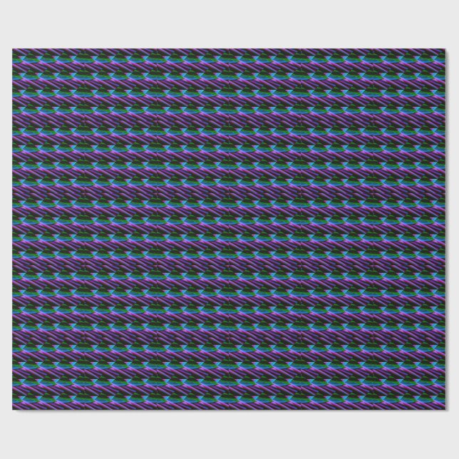 Prism Twilight Holiday  Wrapping Paper (Flat)