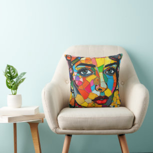 “Prismara” - Fragments of Her Flame Cushion