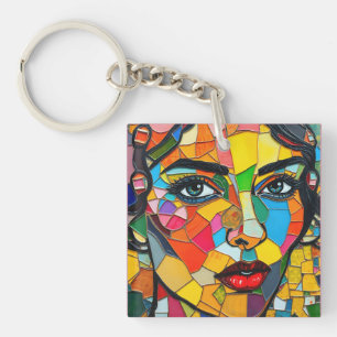“Prismara” - Fragments of Her Flame Key Ring