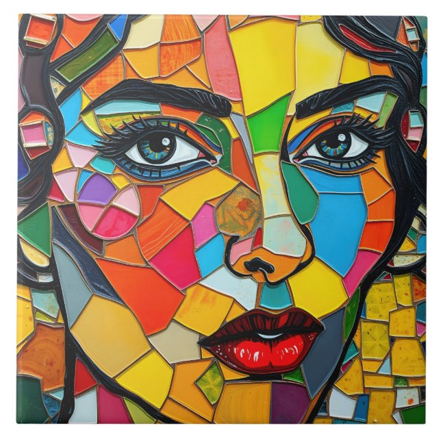 “Prismara” - Fragments of Her Flame Tile (Front)