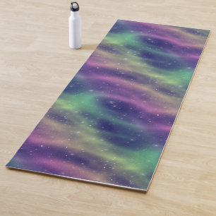 prismatic aurora : yoga mat