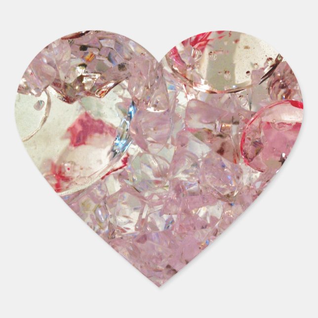Prismatic  collection heart sticker (Front)