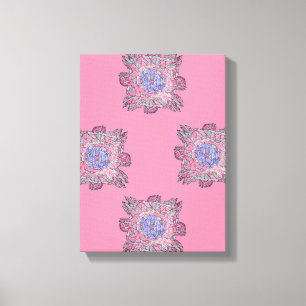 Prismatic Current Abstract Flow Art Canvas Print