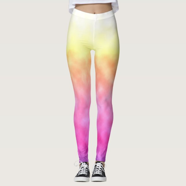 Prismatic Dawn Leggings (Front)