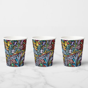 Prismatic Fern 1 Paper Cups