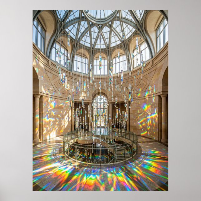 Prismatic Light Atrium Hall Poster (Front)