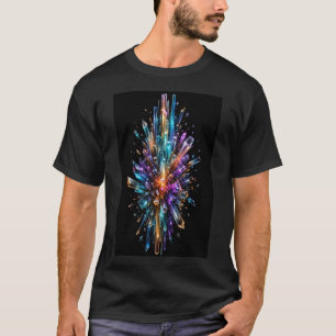 Prismatic Nova Ultra 3D Crystal Explosion T-Shirt