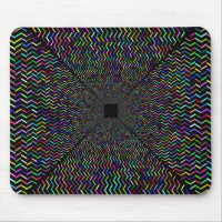 Prismatic Optical Illusion Corridor