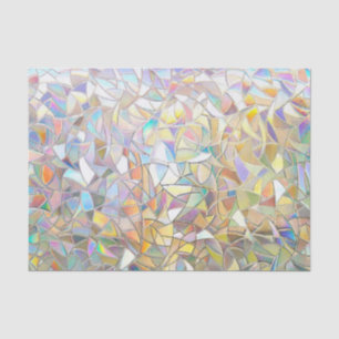 Prismatic Stained Glass Effect - Rainbow Prismatic Tissue Paper