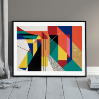 Prismatic Tension Poster