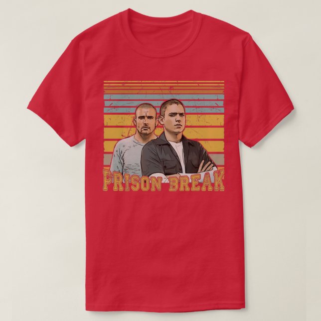 Prison Break 6 T-Shirt (Design Front)