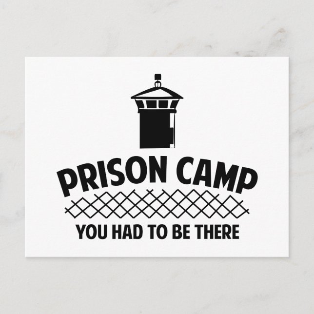 Prison Camp Postcard (Front)