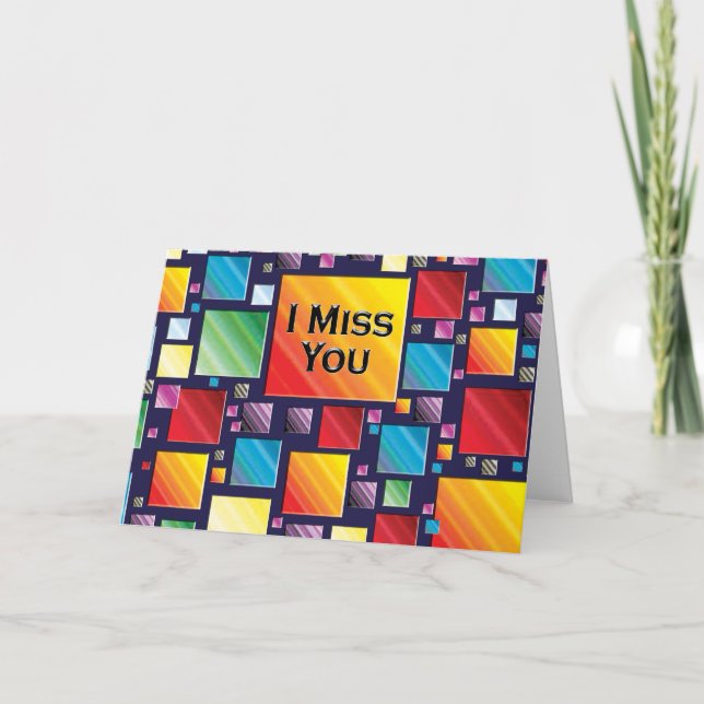 Prison Cards - Miss You (Front)