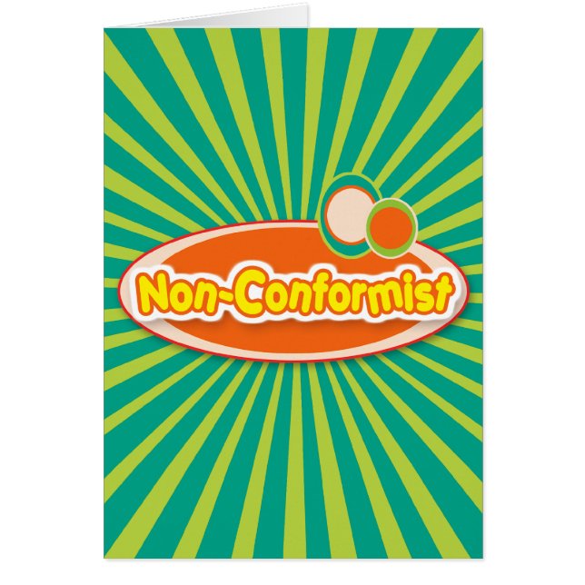 Prison Cards - Non-Conformist (Front)