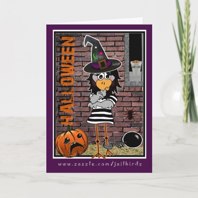 Prison Jailbird Card (Front)