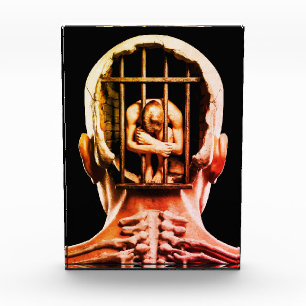 Prison of the Mind – Surreal Conceptual Wall Art  Photo Block