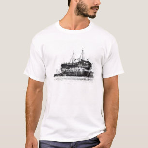 Prison Ship in Portsmouth Harbour T-Shirt