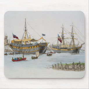 Prison Ships, from 'Costume of Great Britain', pub Mouse Pad