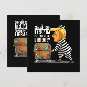 Prison Trump Presidential Library Invitation