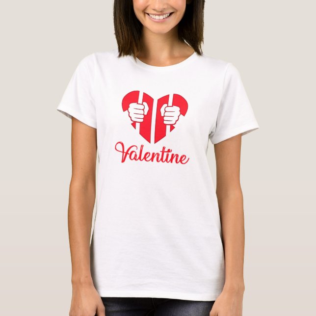 Prison Valentine T-Shirt (Front)