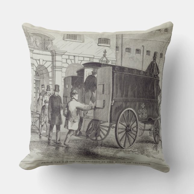 Prison Van taking up Prisoners at the House of Det Cushion (Front)