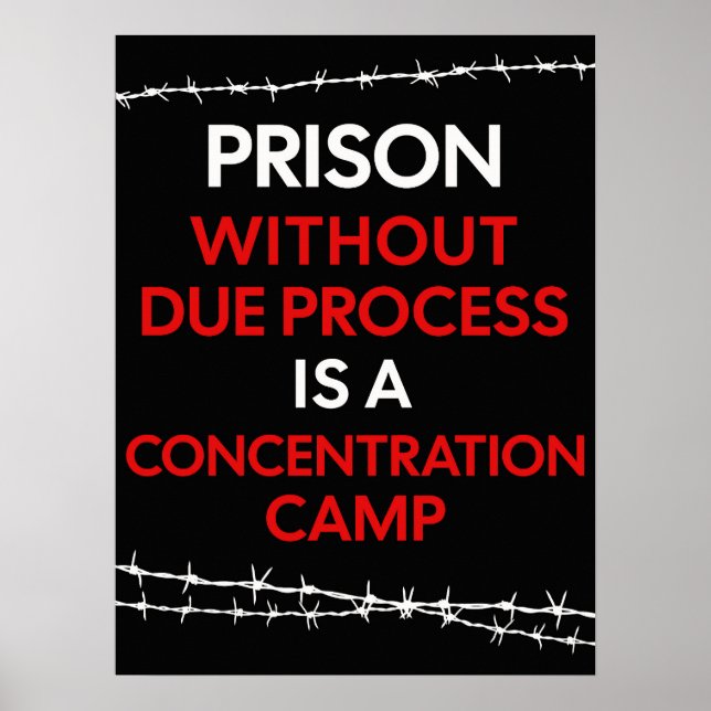 Prison Without Due Process Poster & DOWNLOAD (Front)