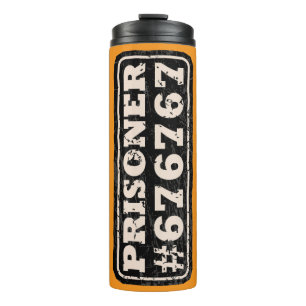 Prisoner 67 Meme Thermal Tumbler