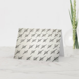 Prisoner Card - Counting the Days