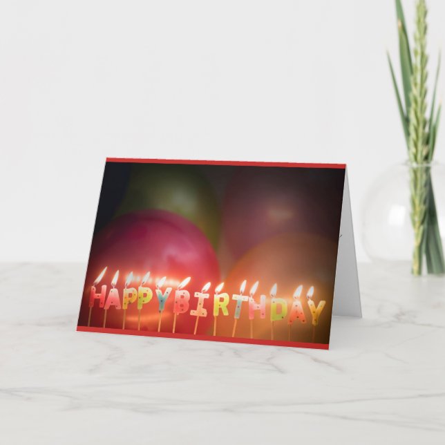 Prisoner Card - Happy Birthday (Front)