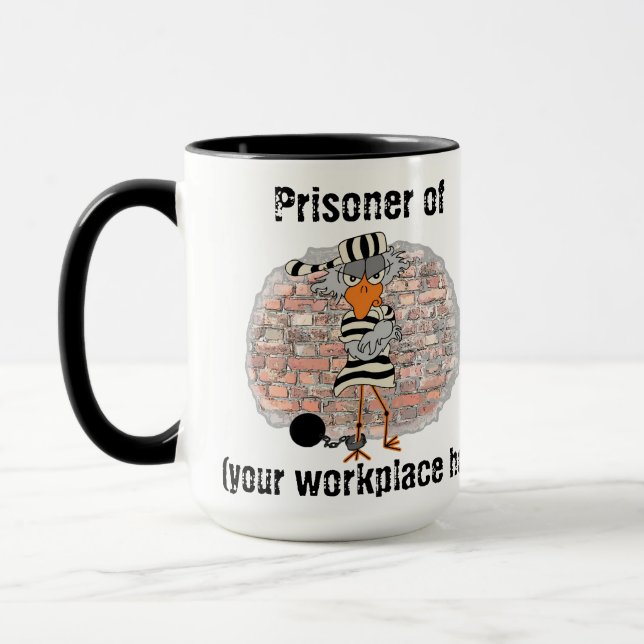 Prisoner of Work mug (Left)