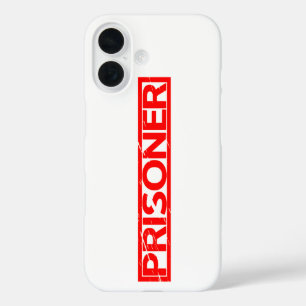 Prisoner Stamp iPhone 16 Case