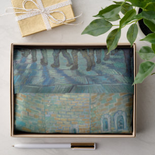 Prisoners Exercising by Vincent Van Gogh Tissue Paper