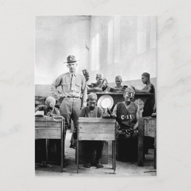 Prisoners in Nicaragua.  November 1928.  Palmer_Wa Postcard (Front)