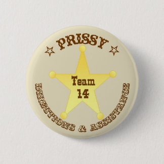 Prissy 2 6 cm round badge