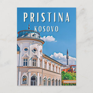 Pristina, the heart of Kosovo Postcard
