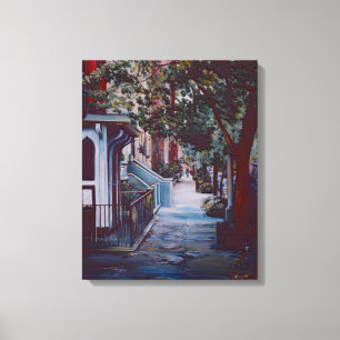 Pristine Walk on 19th Street, NYC Canvas Print