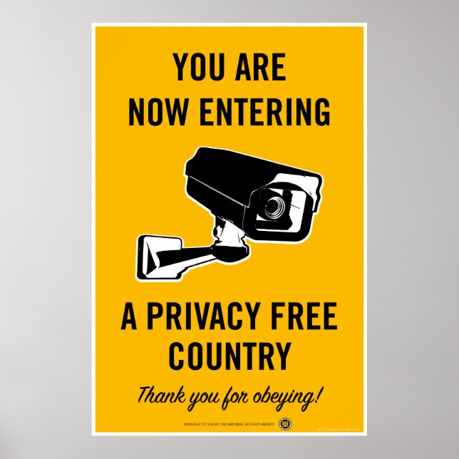 Privacy Free Country Poster (Front)