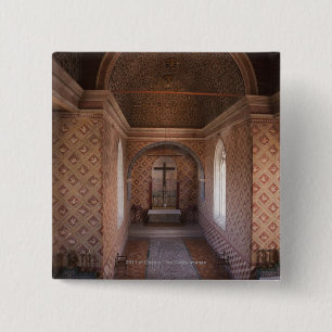 Private Chapel In Sintra National Palace 15 Cm Square Badge