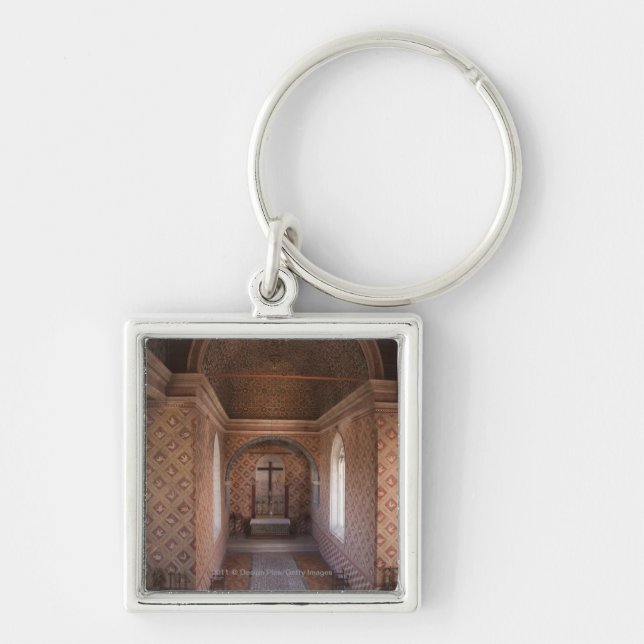 Private Chapel In Sintra National Palace Key Ring (Front)