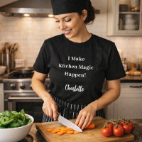 Private chef black white kitchen magic