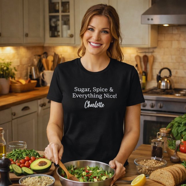 Private chef black white script slogan T-Shirt (Creator Uploaded)