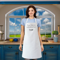 Private chef white black script slogan
