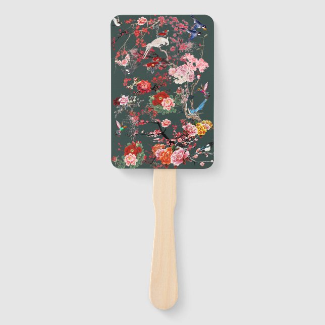 Private Chinese Garden (I) Hand Fan (Front)