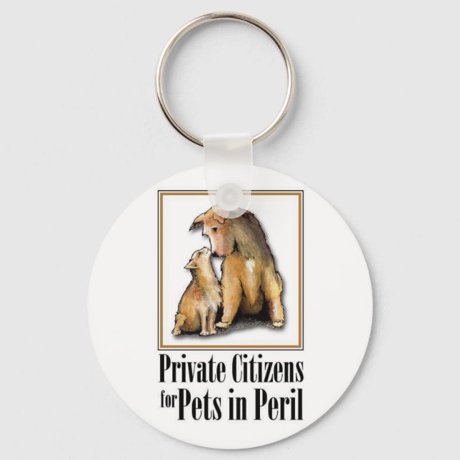 Private Citizens for Pets in Peril Key Ring (Front)