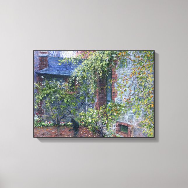 “Private Corner” Canvas Print (Front)